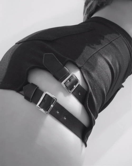 Women Short Pants Garters Shorts High Waist Pants 