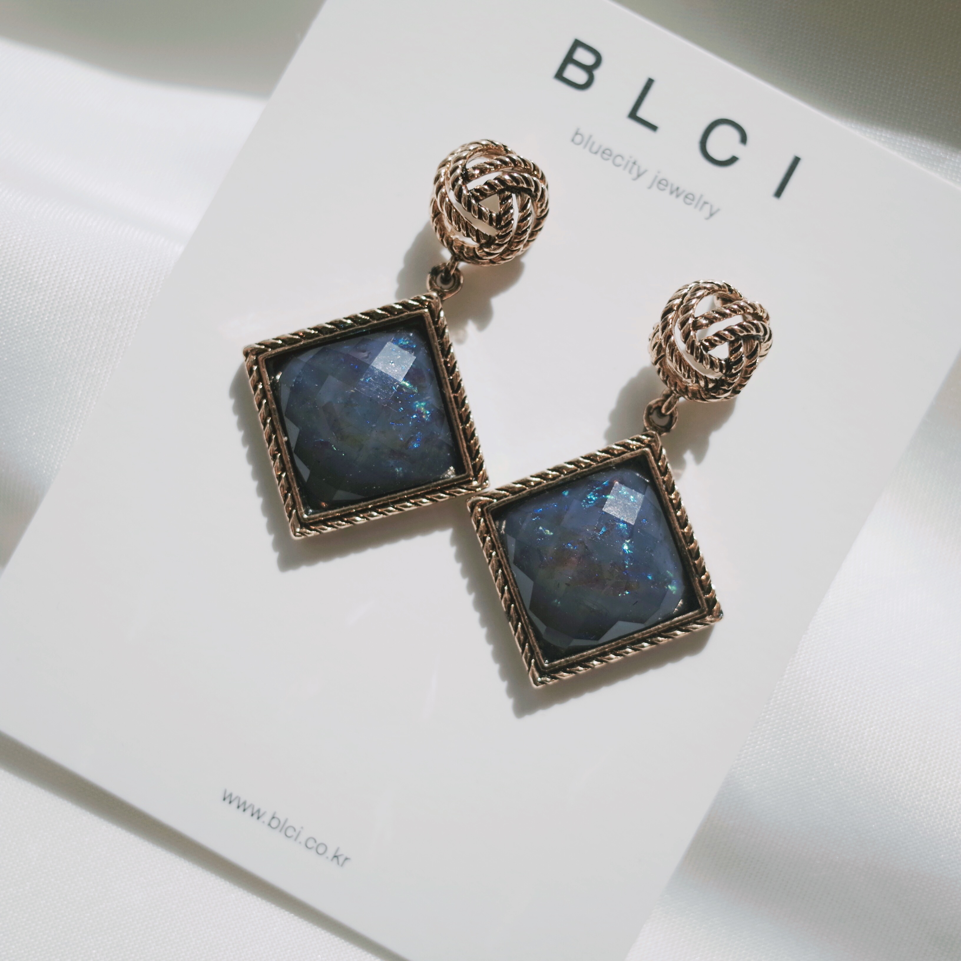 Yngong Opal Square Antique Earrings Antique Earrin