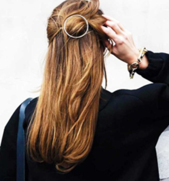 NEW HAIR CLIP HOOP Half-packed Goddess Hairpin Nat