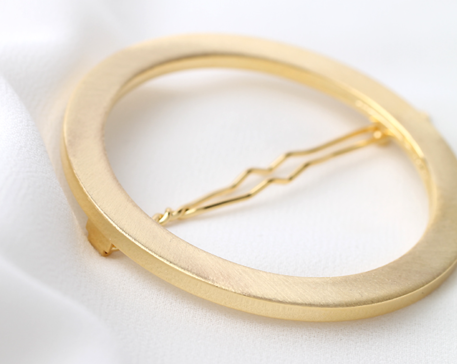 NEW HAIR CLIP HOOP Half-packed Goddess Hairpin Nat