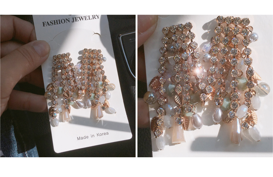 Baroque Antique Drop Earrings Silver Bold Vintage 