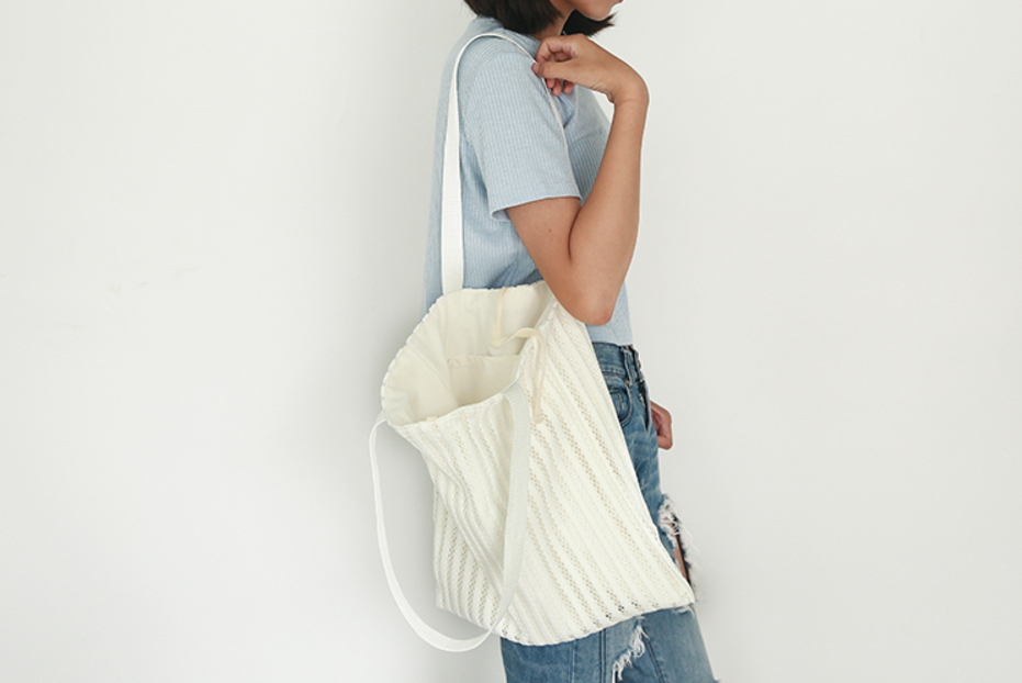 NEW ECO BAG Race Eco Bag Protective mesh Mesh plai