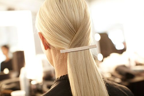 NEW HAIR CLIP HOOP Simple Wide Metal Hairpin Hairp