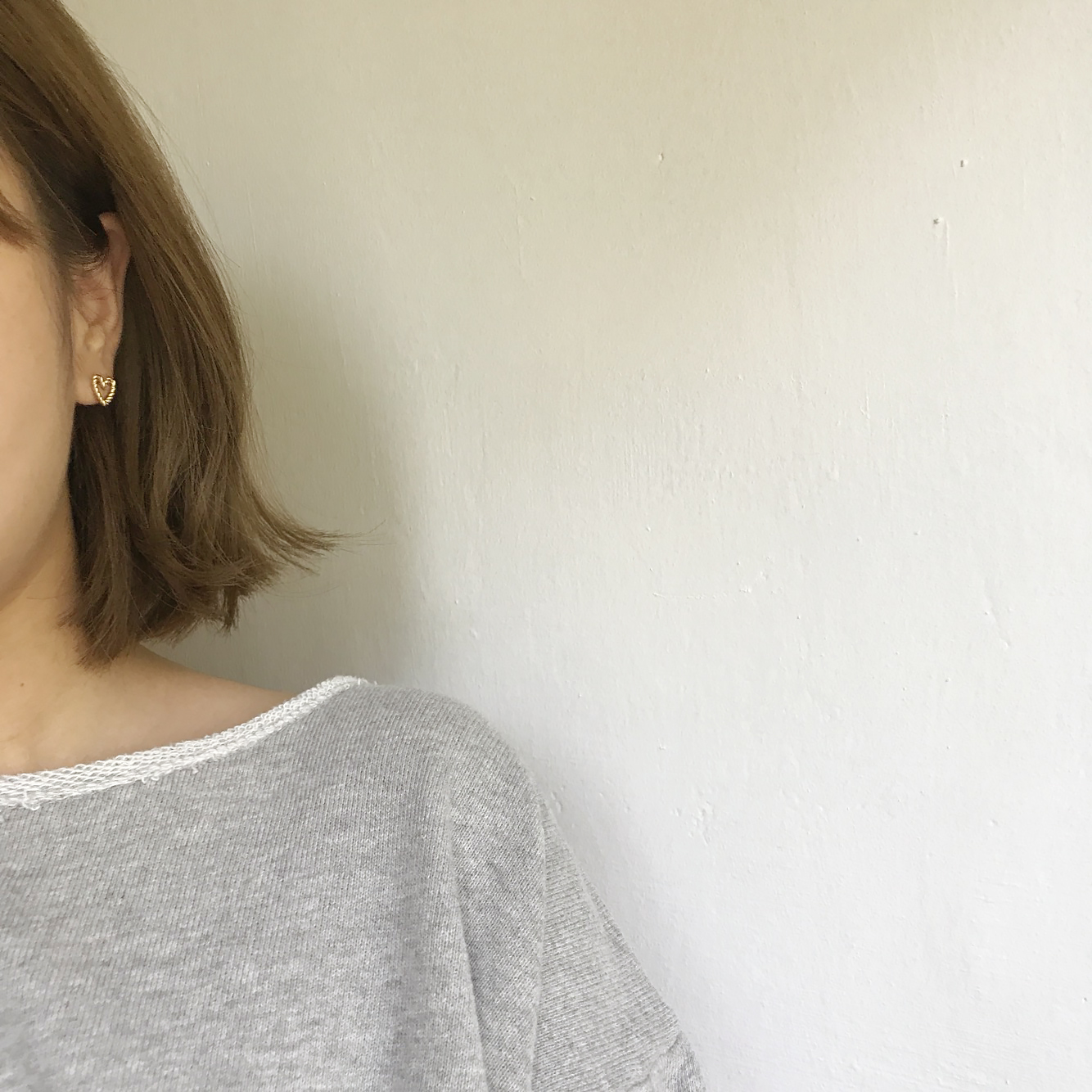 Urban Ring Handmade Daily Simple Gold Twisted Hear