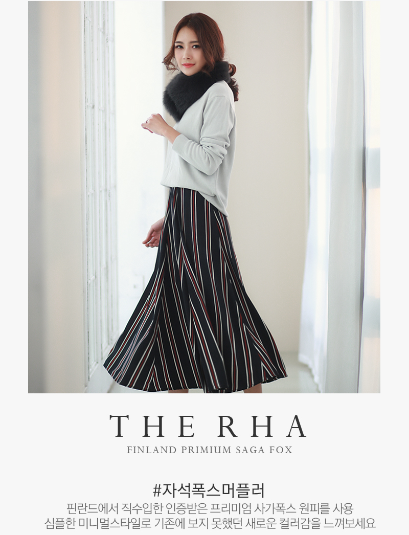 Fooling Mink Muffler Native Female Fur Anniversary