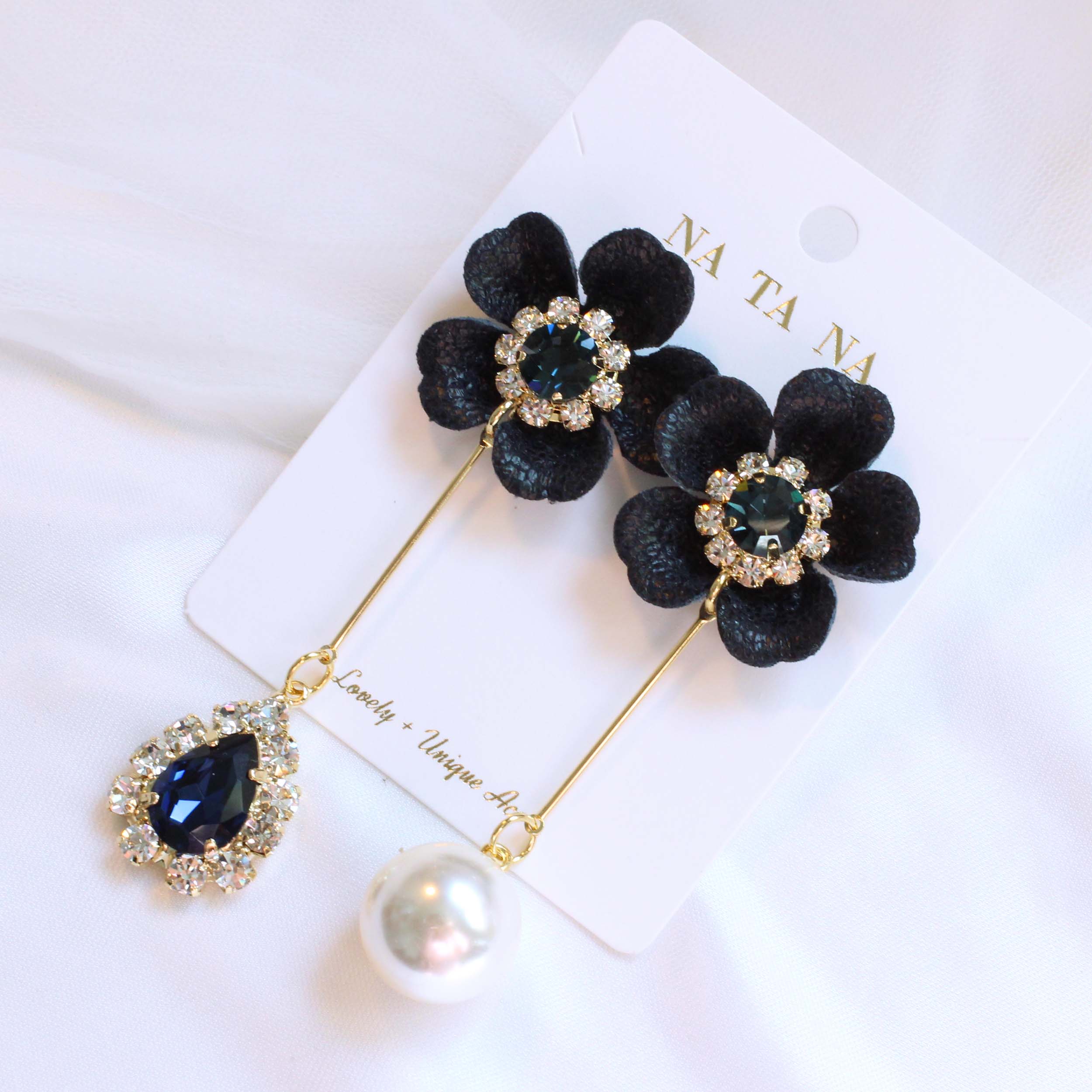Flower Unbold Bold Drop Earrings Lance Gorgeous Gi