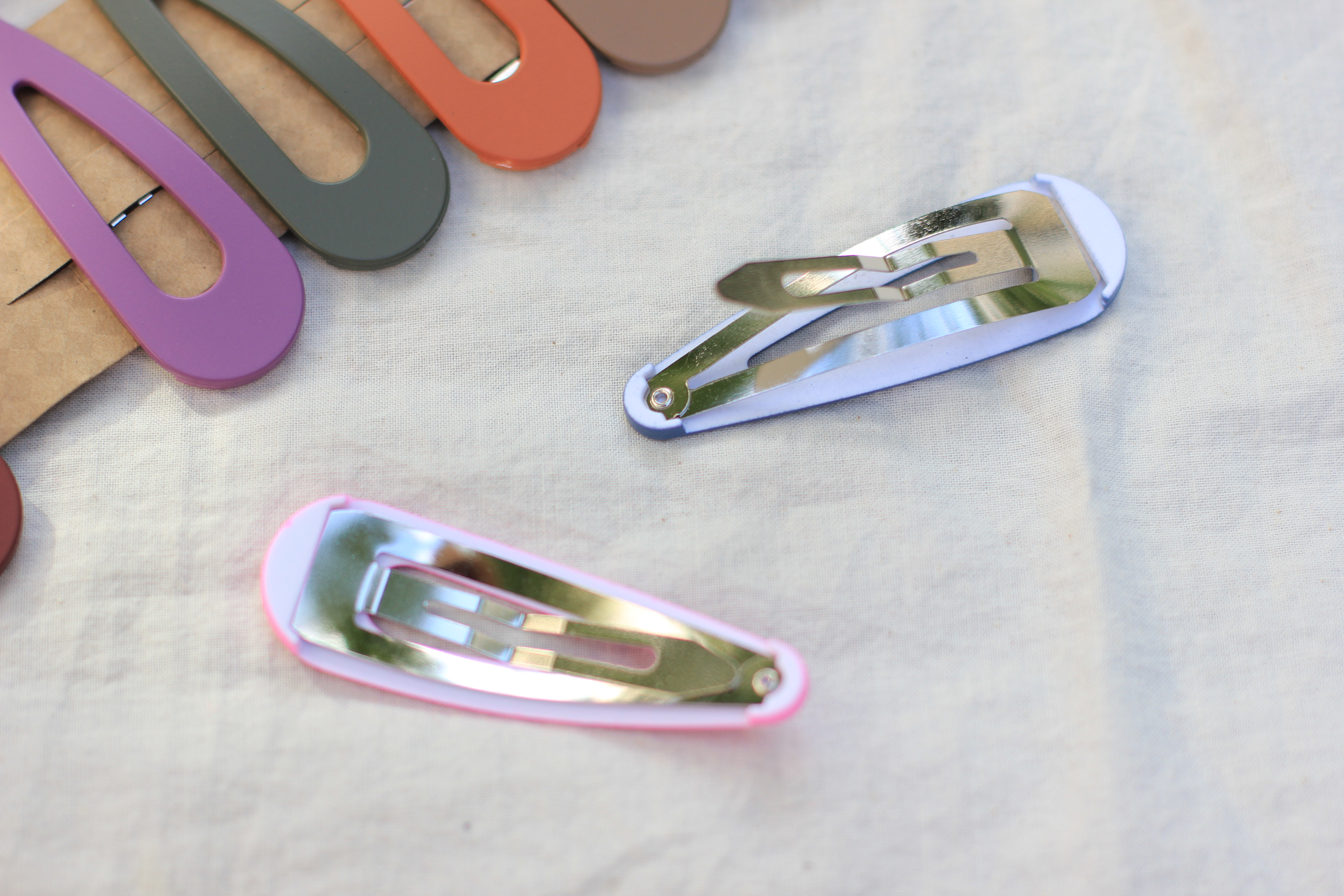 Hair Accessories Matte color tick pins set point p