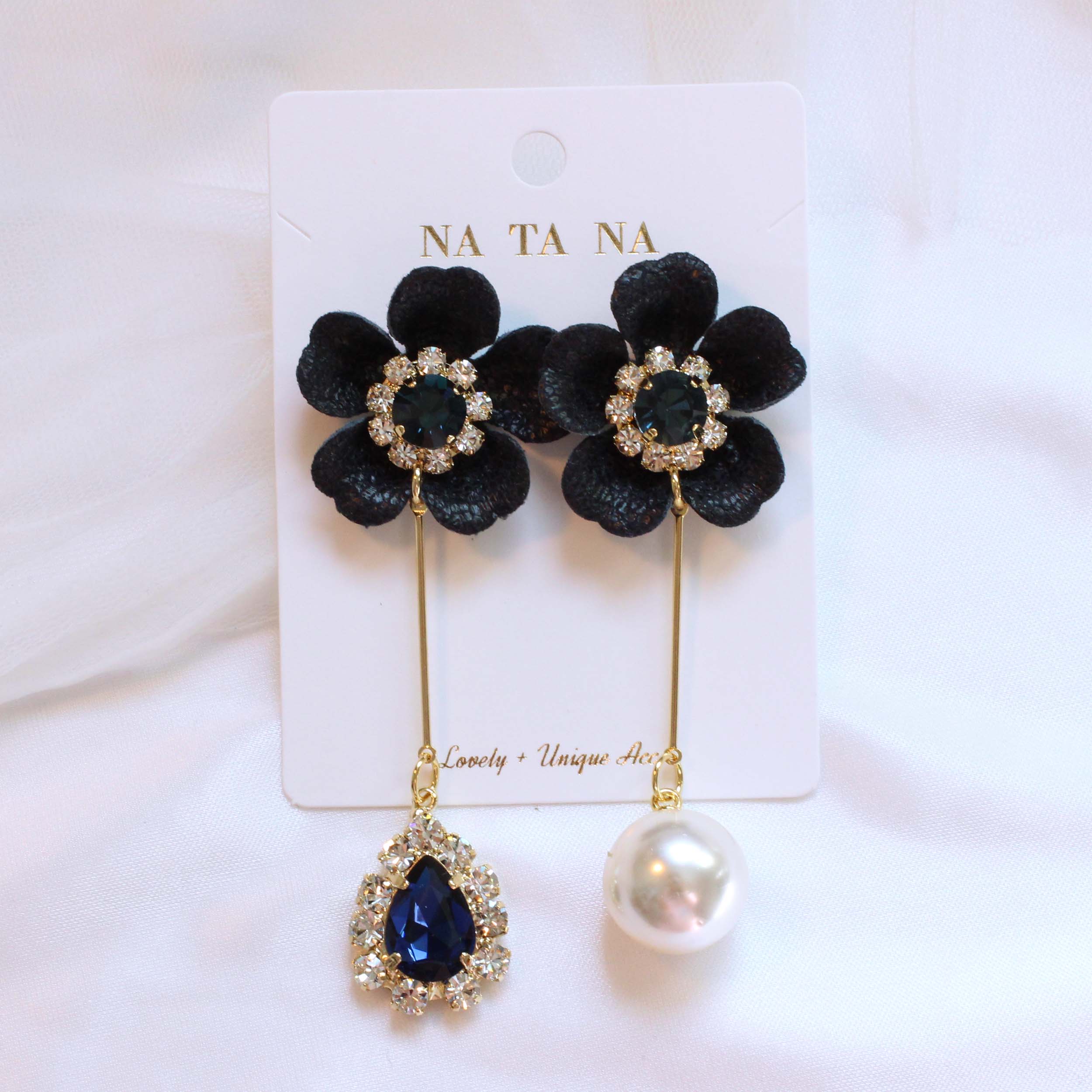 Flower Unbold Bold Drop Earrings Lance Gorgeous Gi