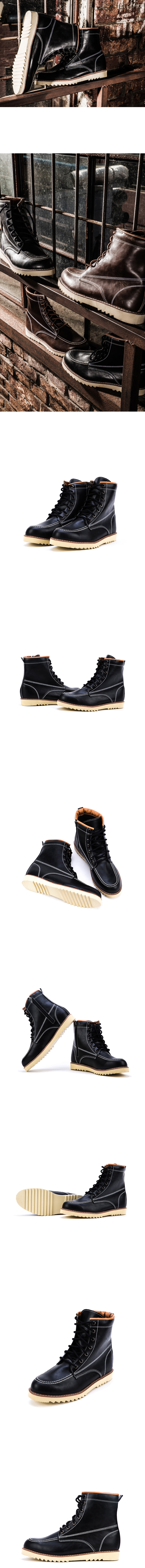 NEW MEN WALLKER BOOTS High Top Walker Men's Sho
