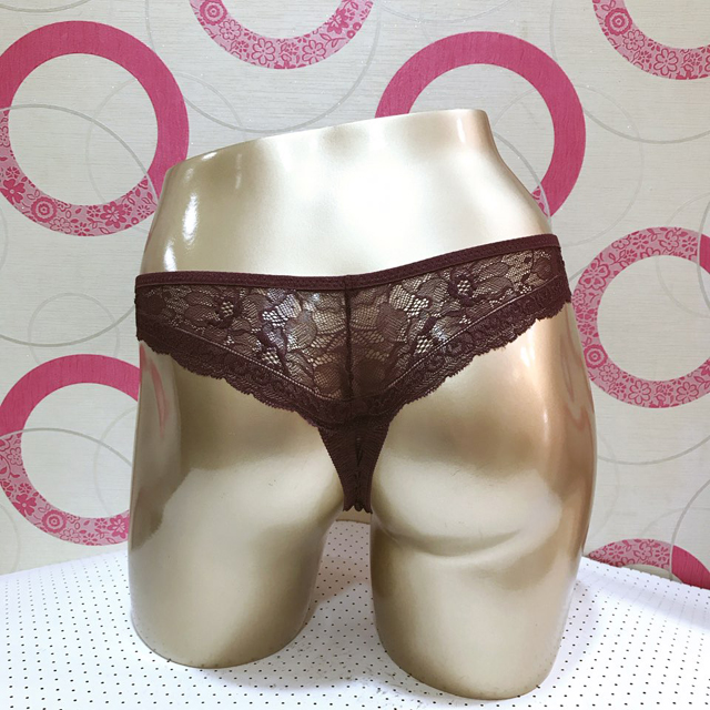 Women Underwear Sole Stripe Tee Panty, T-back, Sex