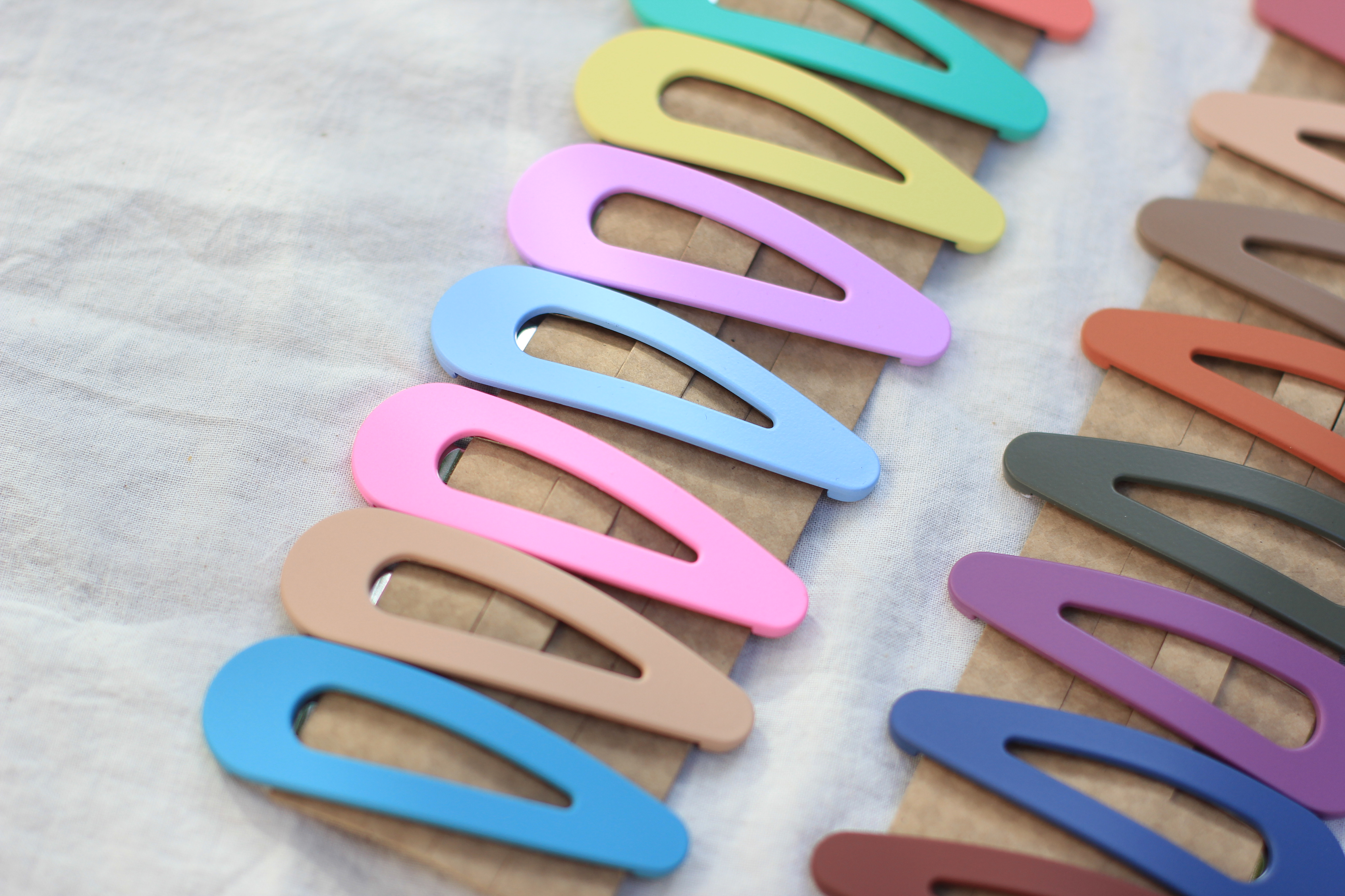 Hair Accessories Matte color tick pins set point p