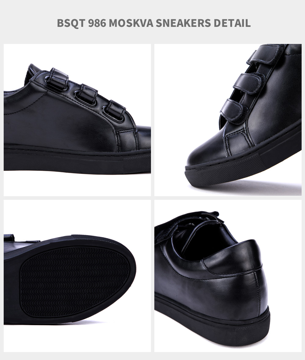 Men Height Shoes BSQT 986 Moscow Velcro Knee-Lengt