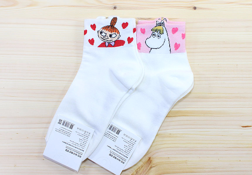 NEW SOCKS COLLECTION Fashion Character Moomin Fair