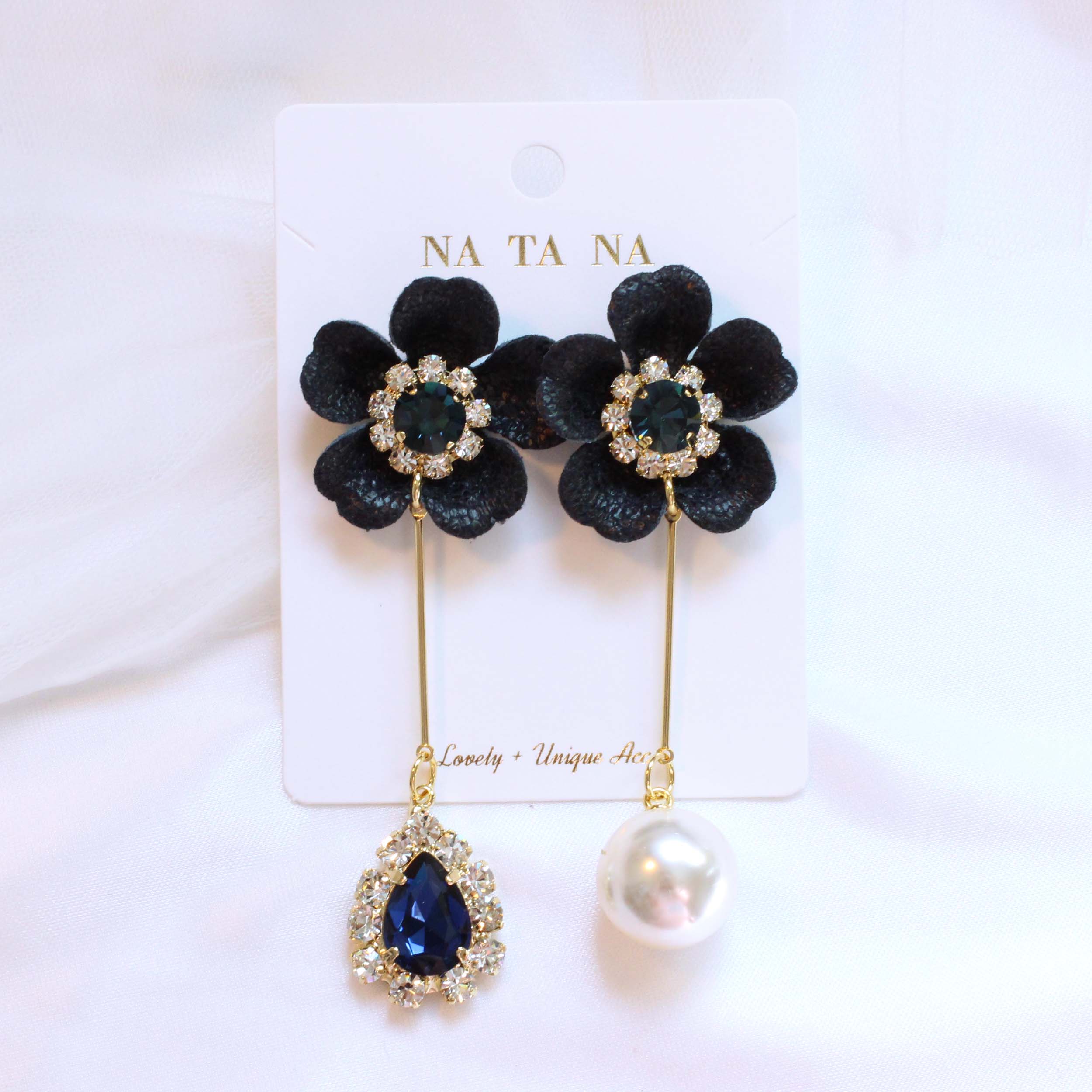 Flower Unbold Bold Drop Earrings Lance Gorgeous Gi