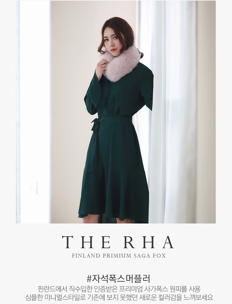 Fooling Mink Muffler Native Female Fur Anniversary