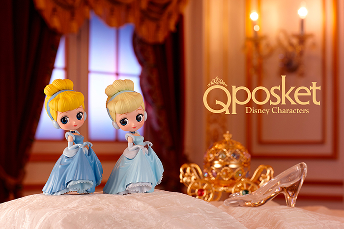 Disney characters Cinderella figurines set Kyuposu