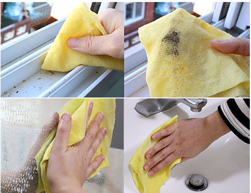 Scrubber Dish Washing Wise Wipes Versatile disposa