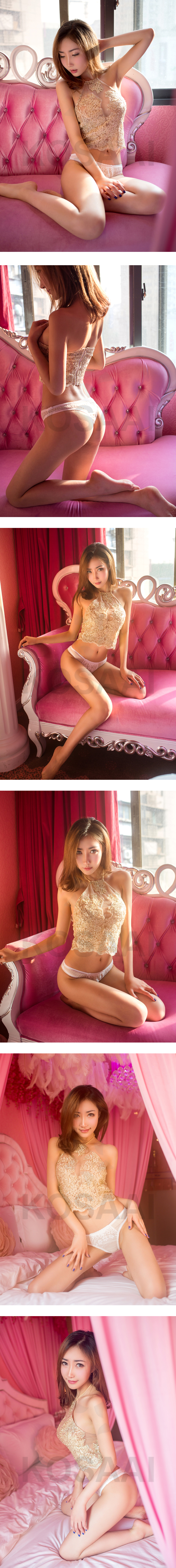 NEW SEXY LINGERIE Short-sleeved beige sexy lingeri