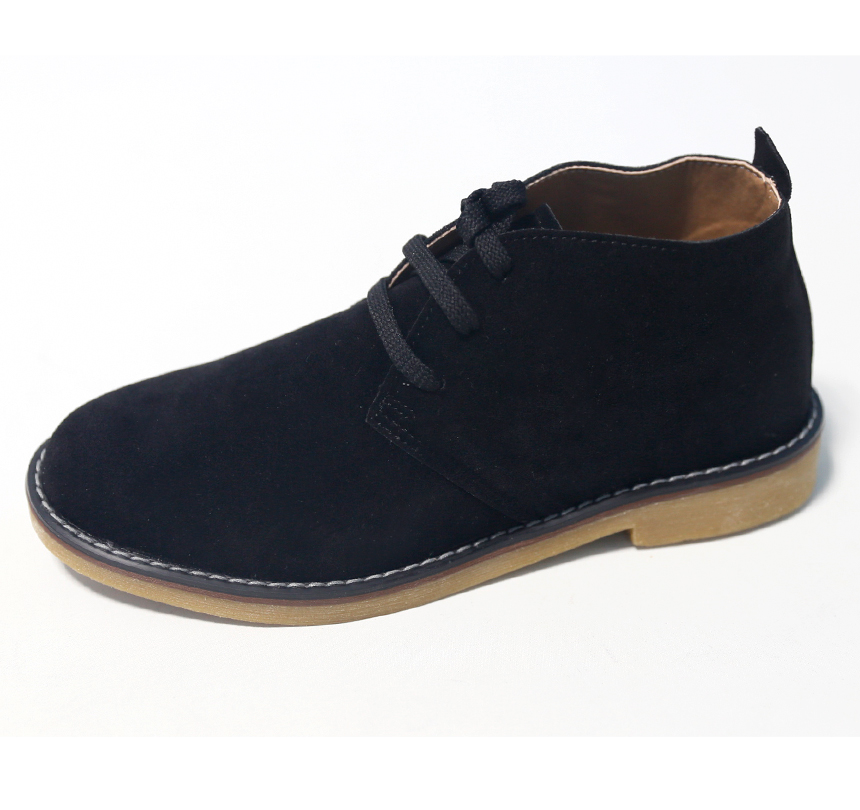 NEW MEN WALLKER BOOTS Suede Low Walker Fash Shoes 