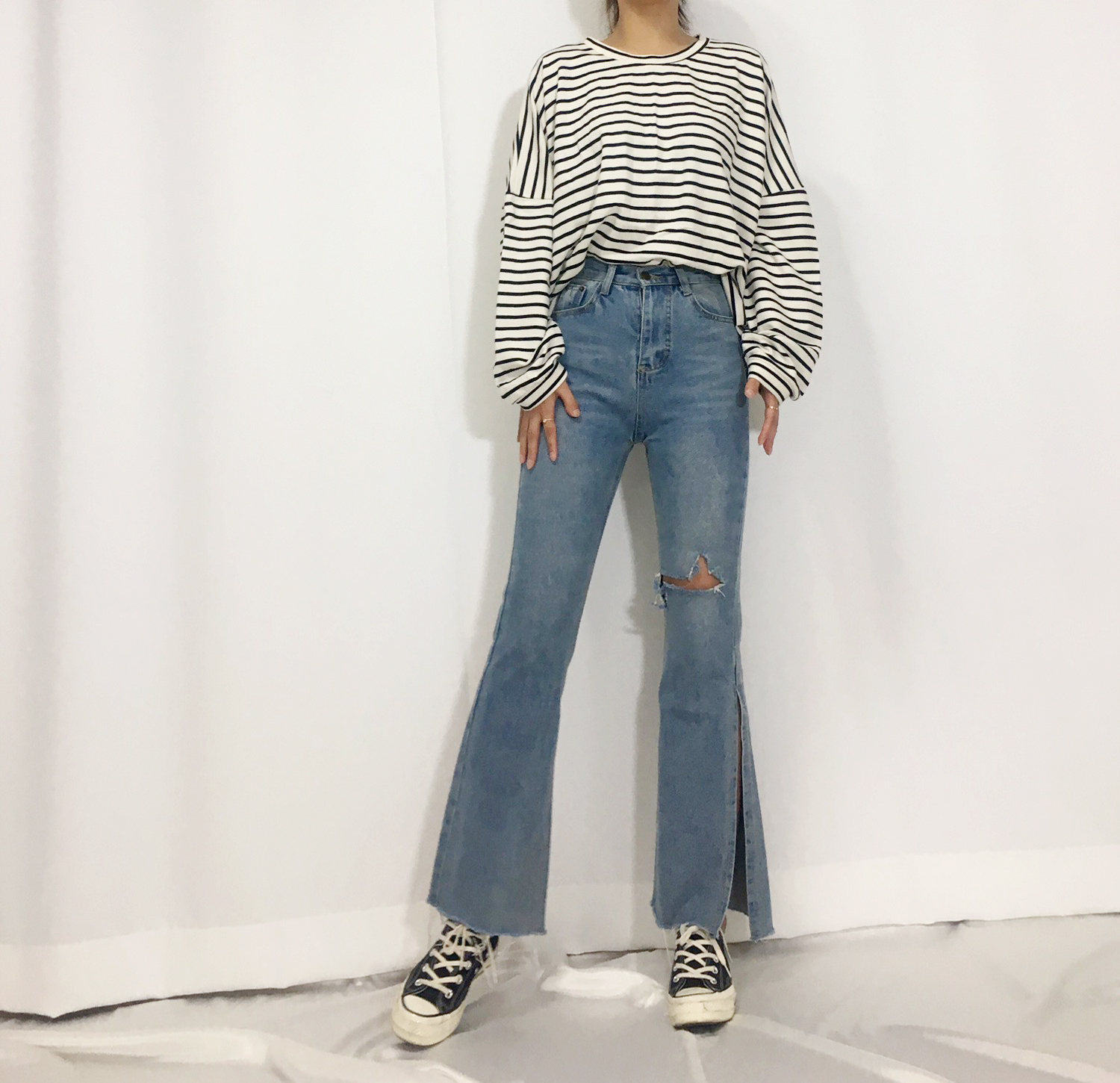 Women Jeans Pants Banjai Waistcoat Boots Cut Jeans