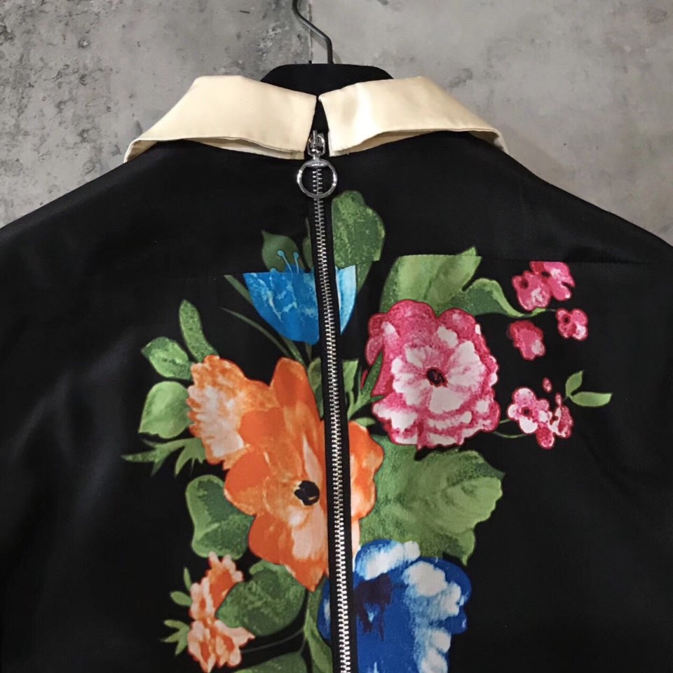 New Women Dress Bonded Autumn Flower Dress