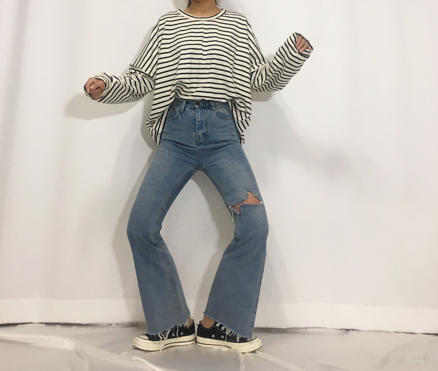 Women Jeans Pants Banjai Waistcoat Boots Cut Jeans