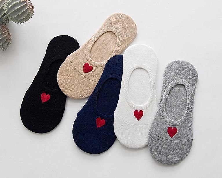 NEW LADIES SOCKS Women's Slippers Fake Socks Si