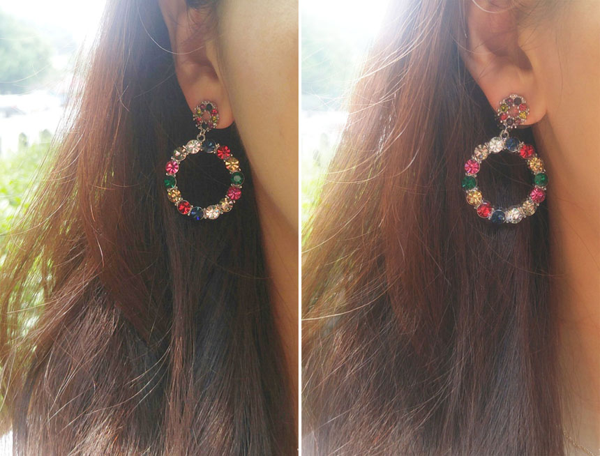 Cubic Bold Earrings Collection event guests unique