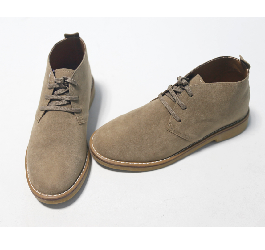 NEW MEN WALLKER BOOTS Suede Low Walker Fash Shoes 
