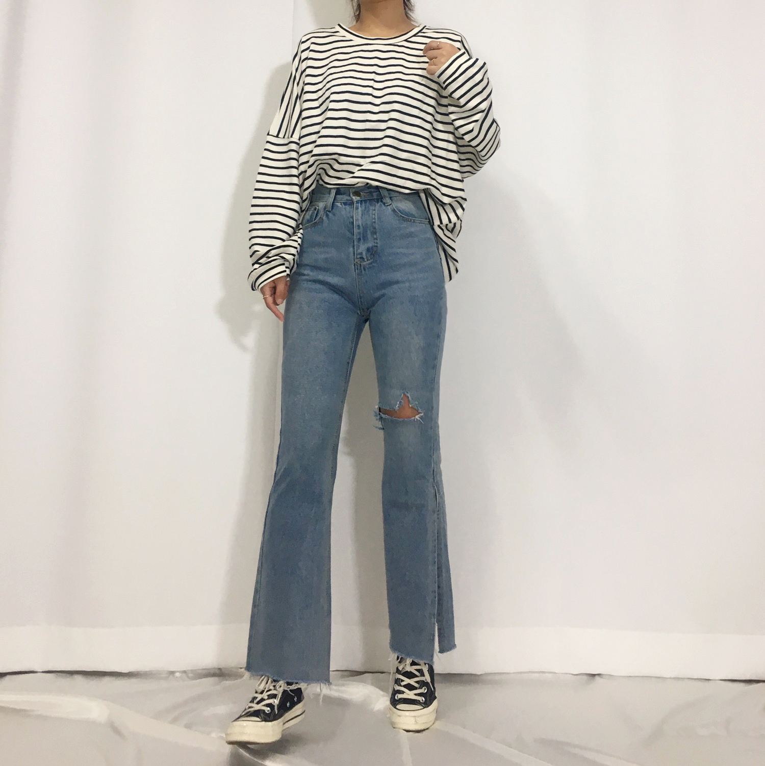 Women Jeans Pants Banjai Waistcoat Boots Cut Jeans