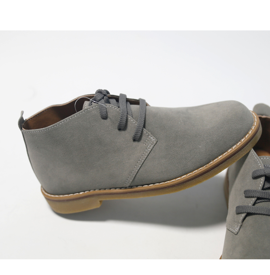 NEW MEN WALLKER BOOTS Suede Low Walker Fash Shoes 
