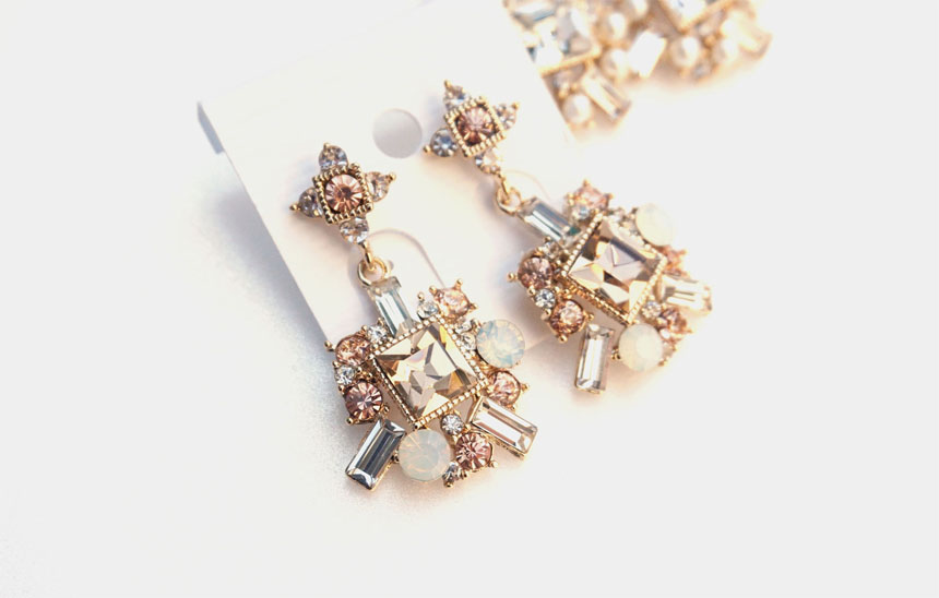 Cubic Bold Earrings Collection event guests unique