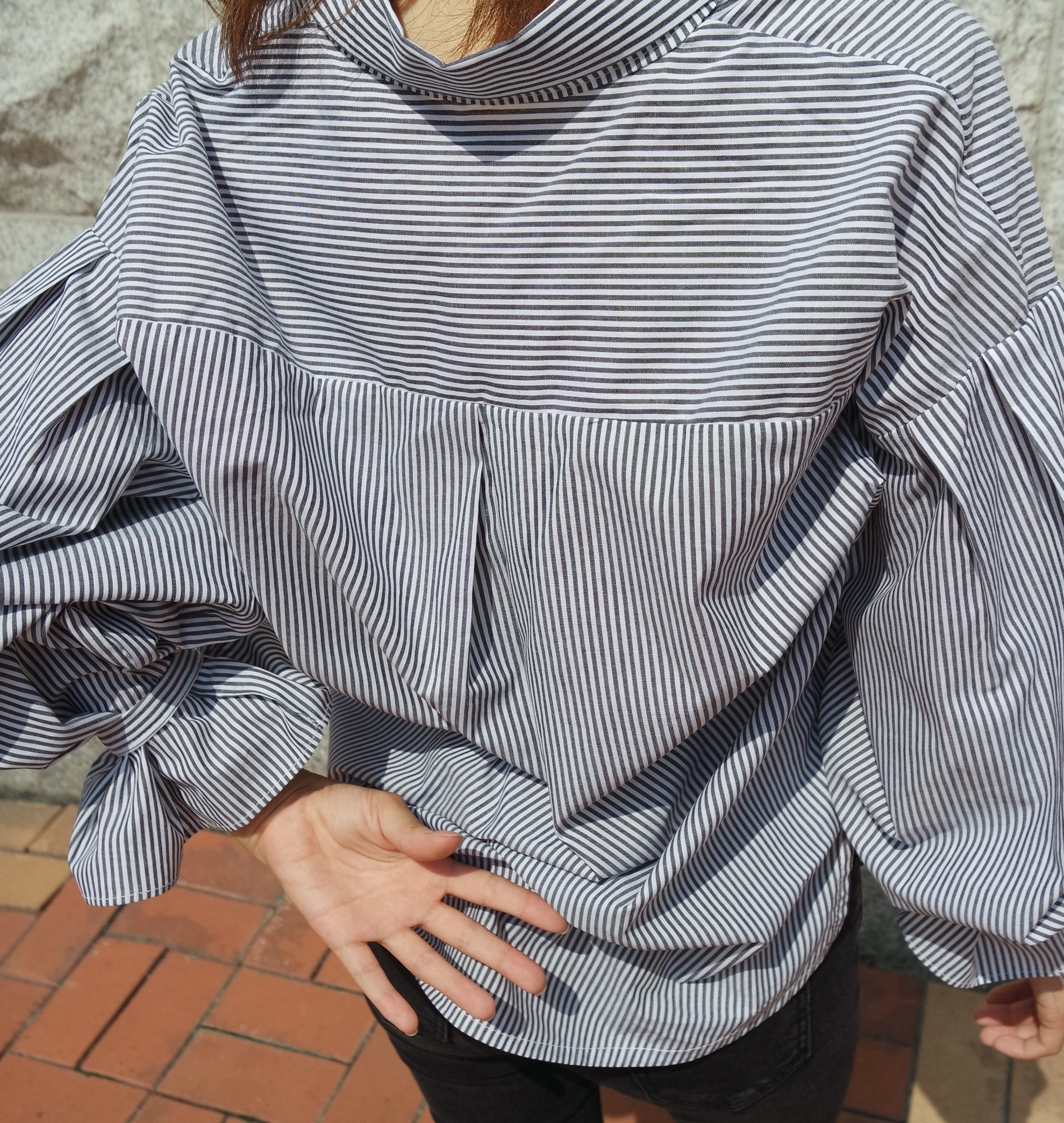 Balloon Sleeve Shirt Modern and Chic Wedding Coord