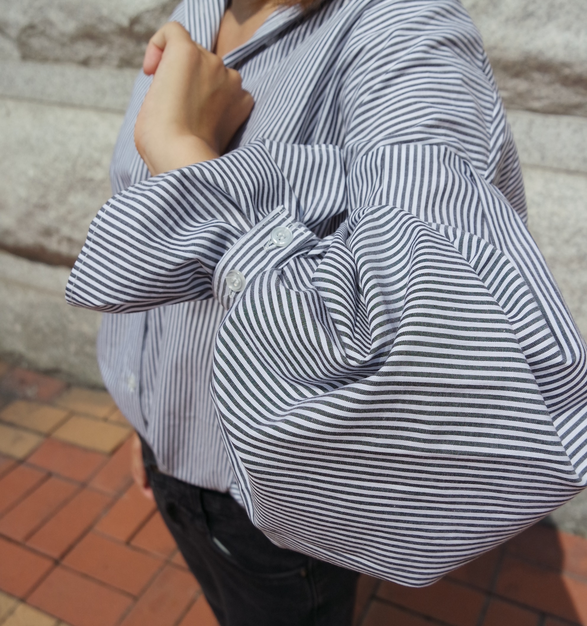 Balloon Sleeve Shirt Modern and Chic Wedding Coord