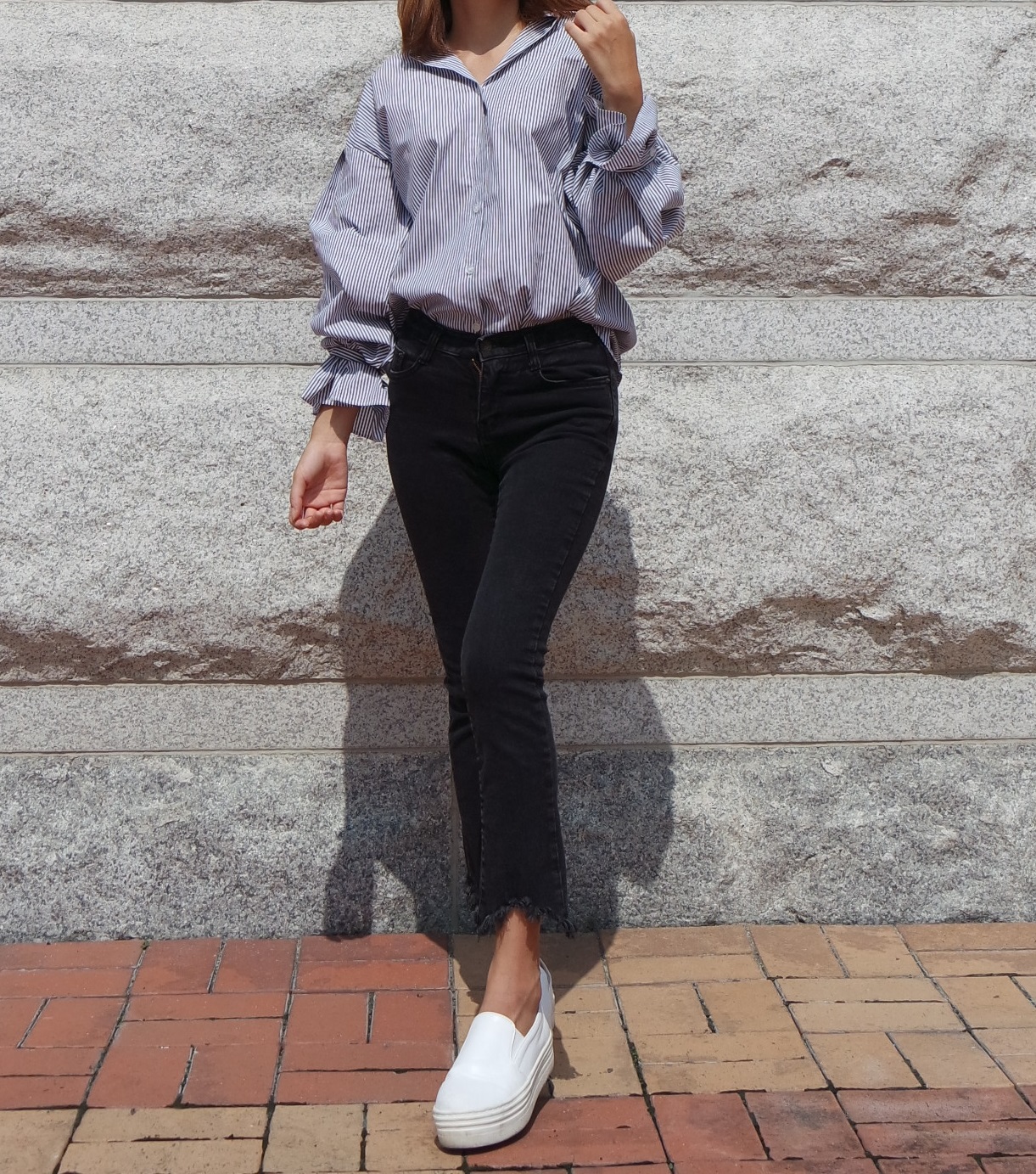 Balloon Sleeve Shirt Modern and Chic Wedding Coord