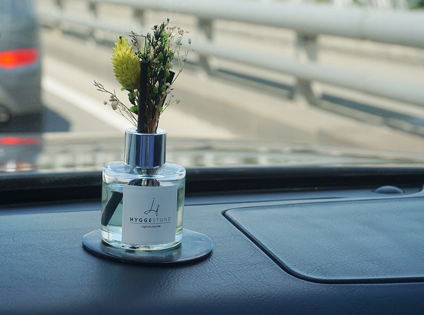 Car Air Freshener Car Flower Diffuser Natural Indo