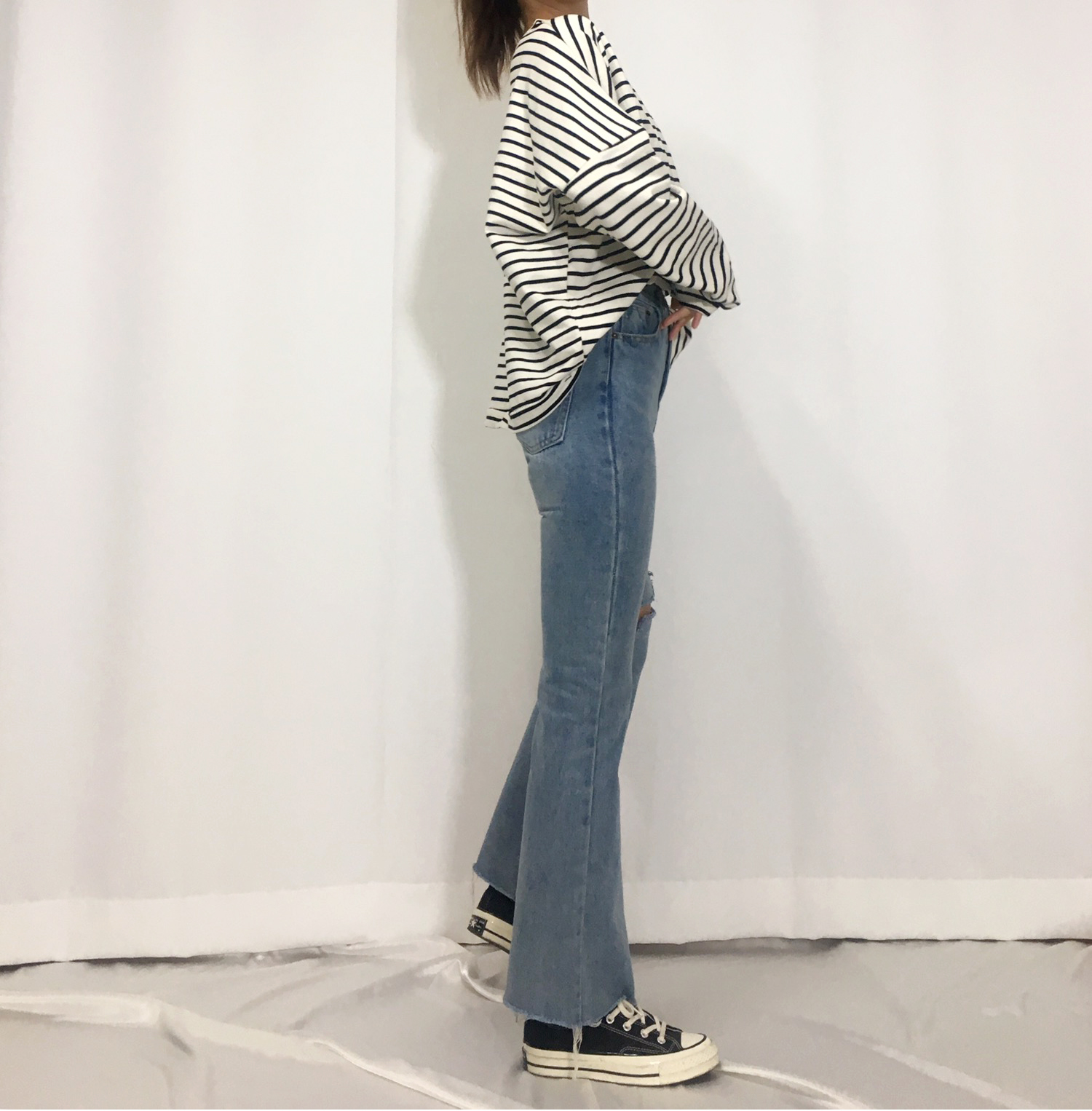 Women Jeans Pants Banjai Waistcoat Boots Cut Jeans