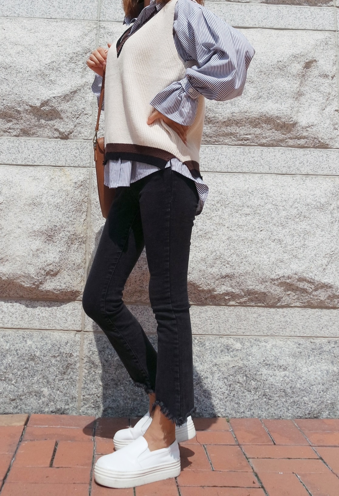 Balloon Sleeve Shirt Modern and Chic Wedding Coord