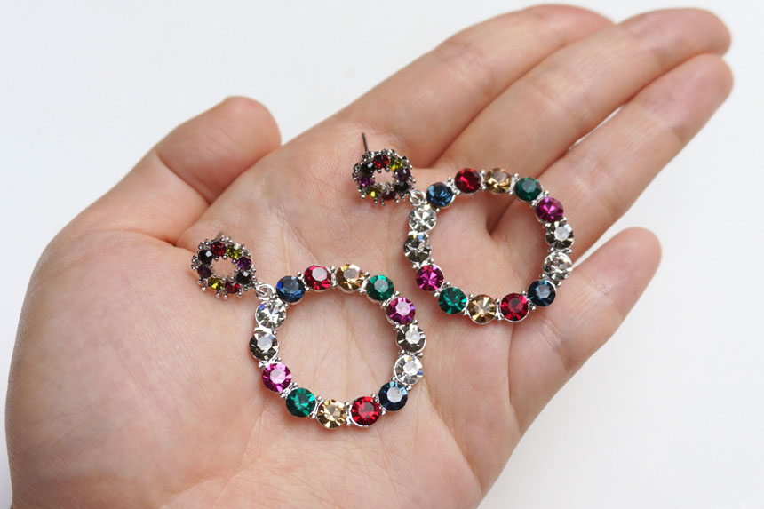 Cubic Bold Earrings Collection event guests unique