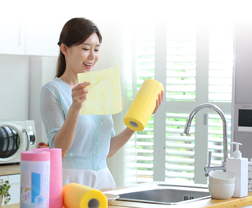 Scrubber Dish Washing Wise Wipes Versatile disposa