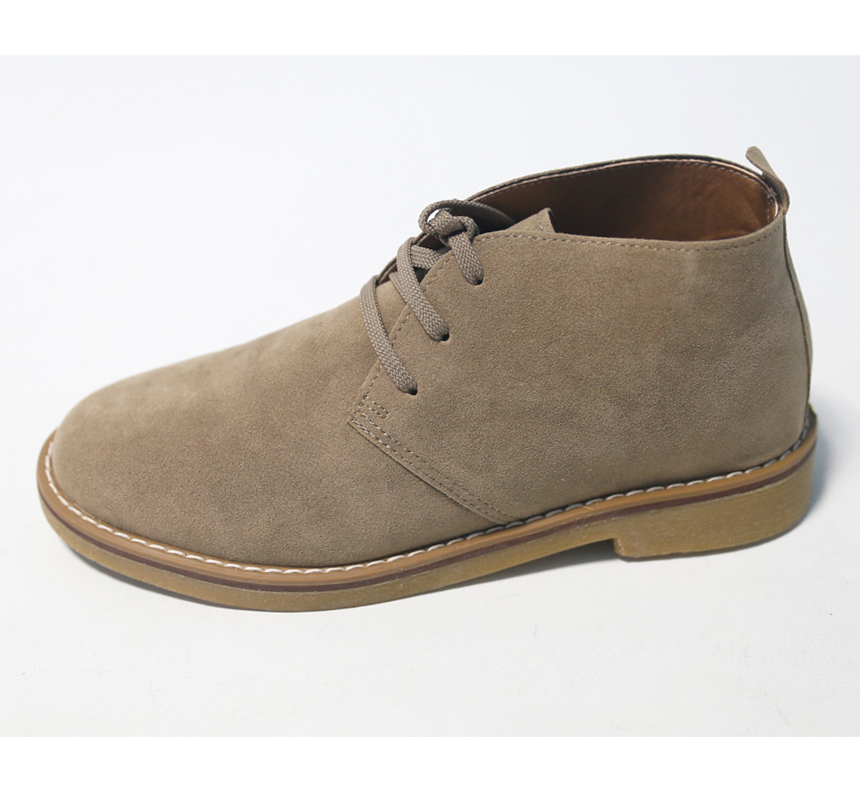 NEW MEN WALLKER BOOTS Suede Low Walker Fash Shoes 