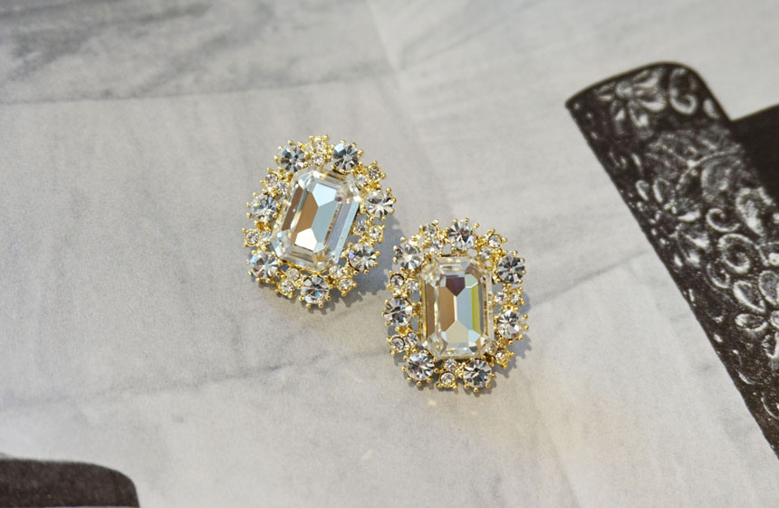 Cubic Bold Earrings Collection event guests unique