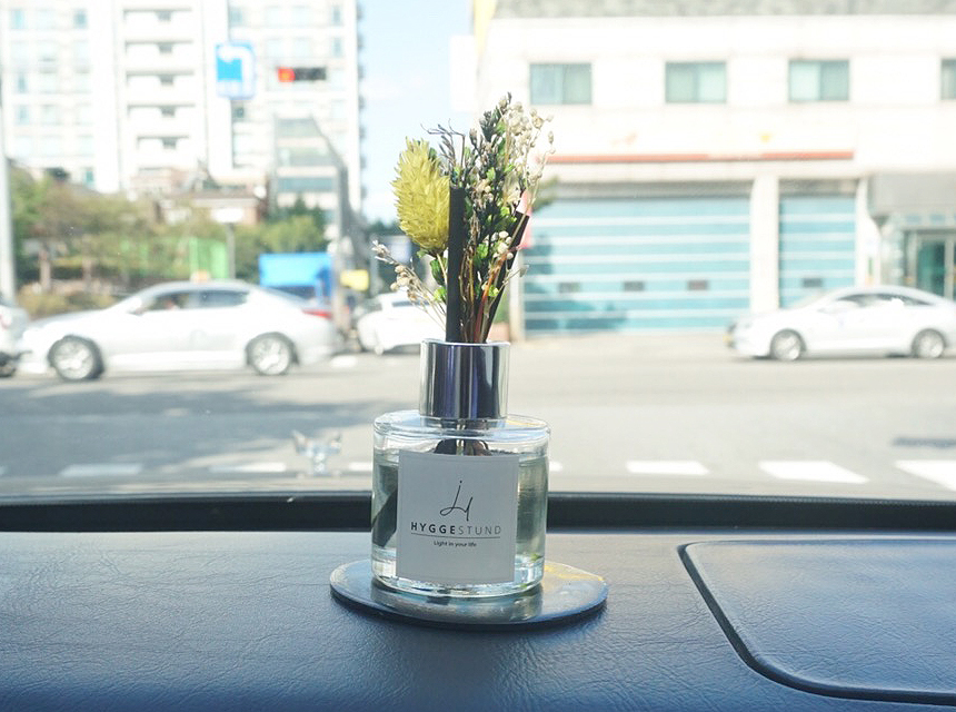 Car Air Freshener Car Flower Diffuser Natural Indo