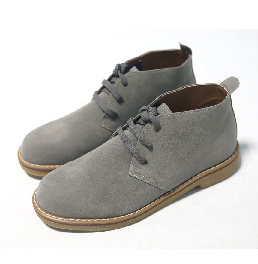 NEW MEN WALLKER BOOTS Suede Low Walker Fash Shoes 