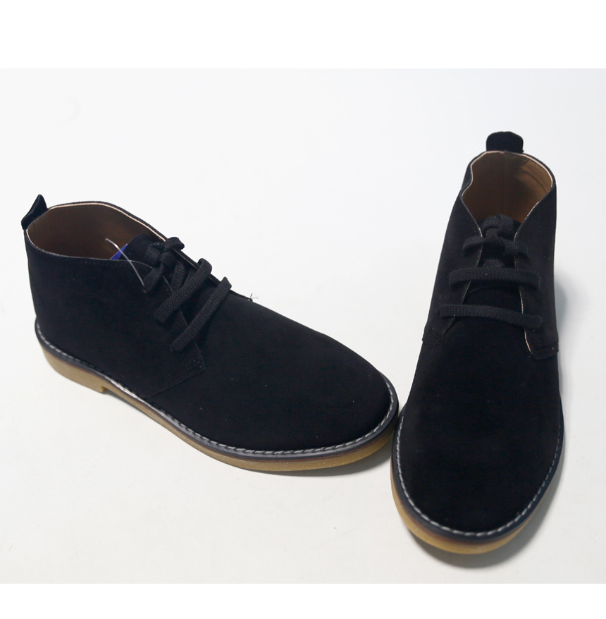 NEW MEN WALLKER BOOTS Suede Low Walker Fash Shoes 