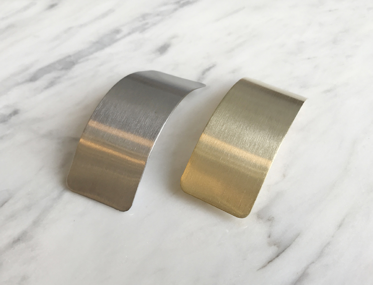 NEW HAIR CLIP HOOP Simple Wide Metal Hairpin Hairp