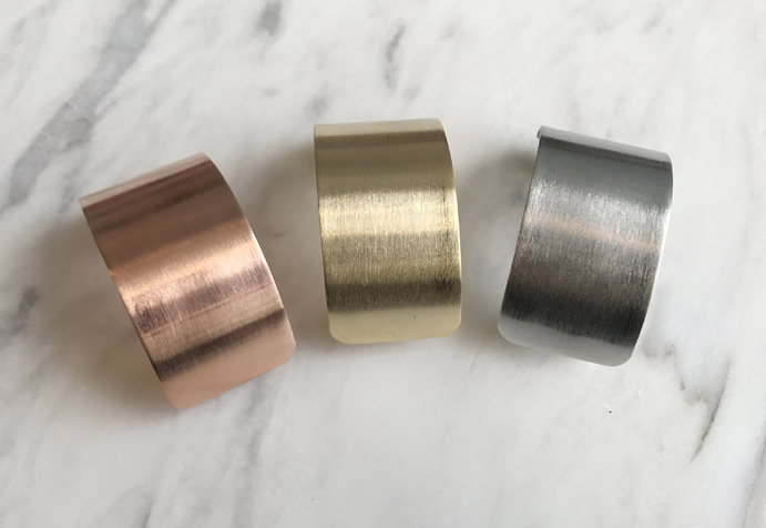 NEW HAIR CLIP HOOP Simple Wide Metal Hairpin Hairp