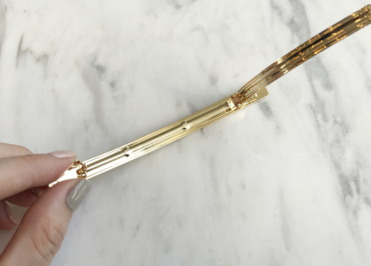 NEW HAIR CLIP HOOP Simple Wide Metal Hairpin Hairp