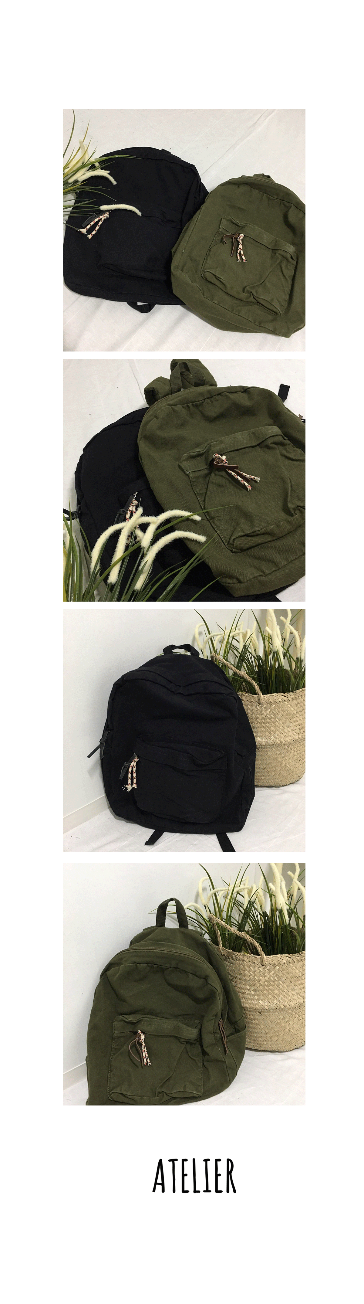 NEW BACKPACK Unisex Vintage Washing Backpack 2colo