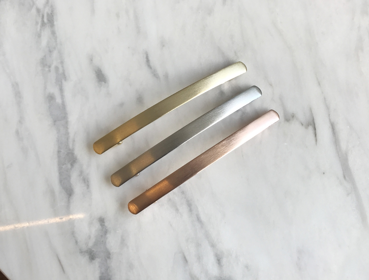 NEW HAIR CLIP HOOP Simple Wide Metal Hairpin Hairp